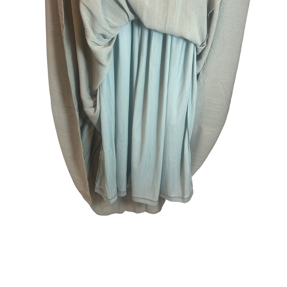 Baltic Born Sage Green Smocked Flutter Sleeve Maxi Dress Large NWT ILD2448-M - Picture 4 of 5